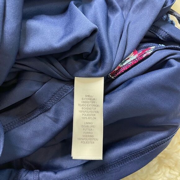 Aidan by Aidan Mattox Sleeveless Embroidered Floral Sheath Dress - Picture 6 of 7